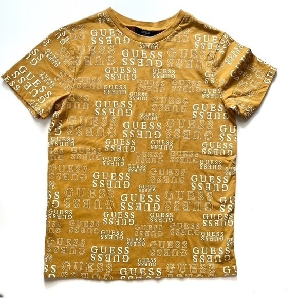 Guess Logo Print Kids M Tshirt - Picture 4 of 5